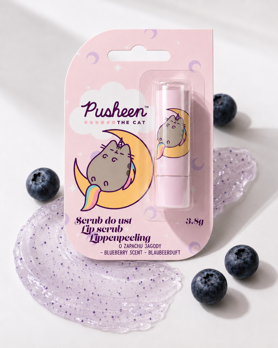 Peeling do ust w sztyfcie Jagoda 3,8 g
