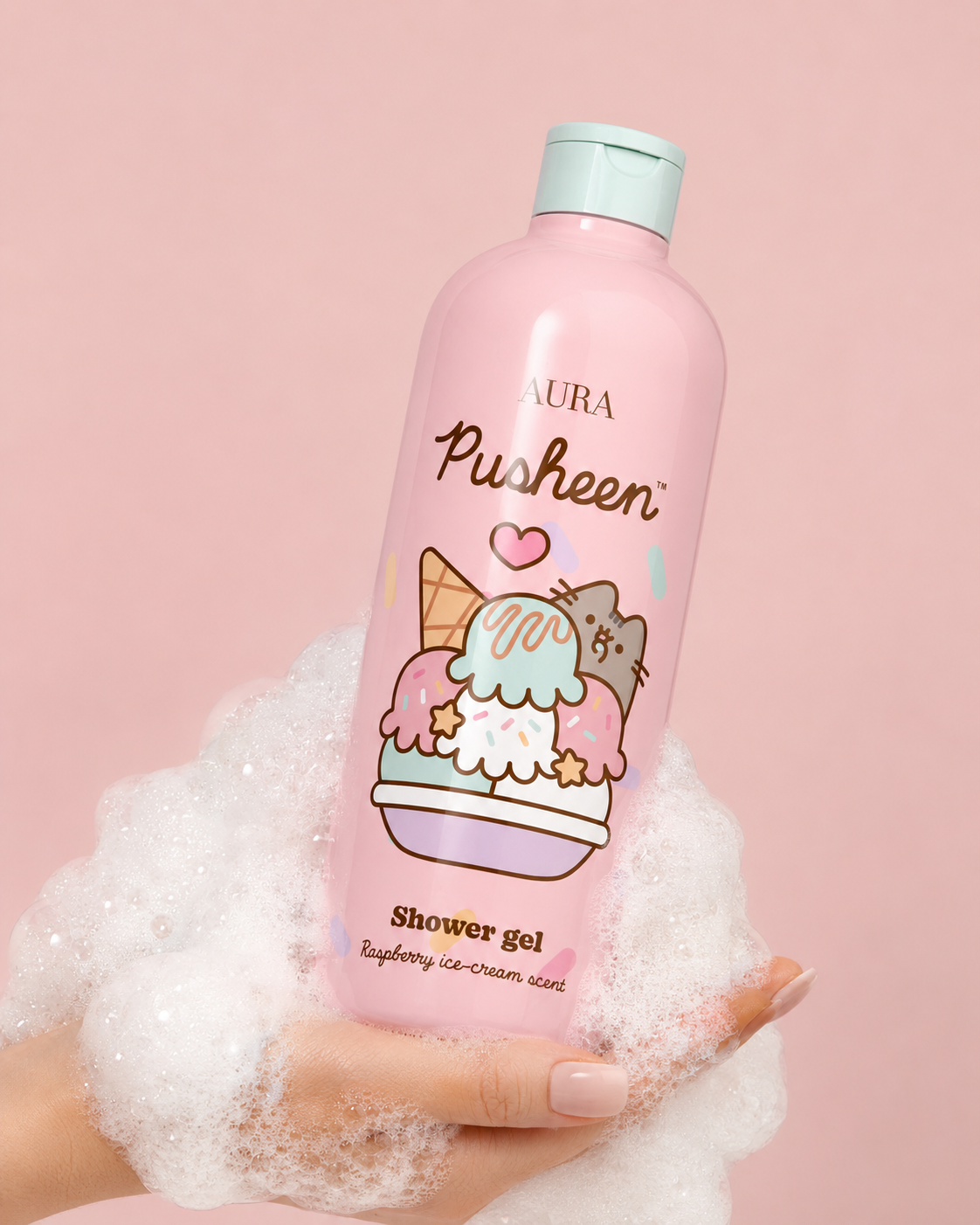Raspberry Ice Cream Shower Gel 500 ml