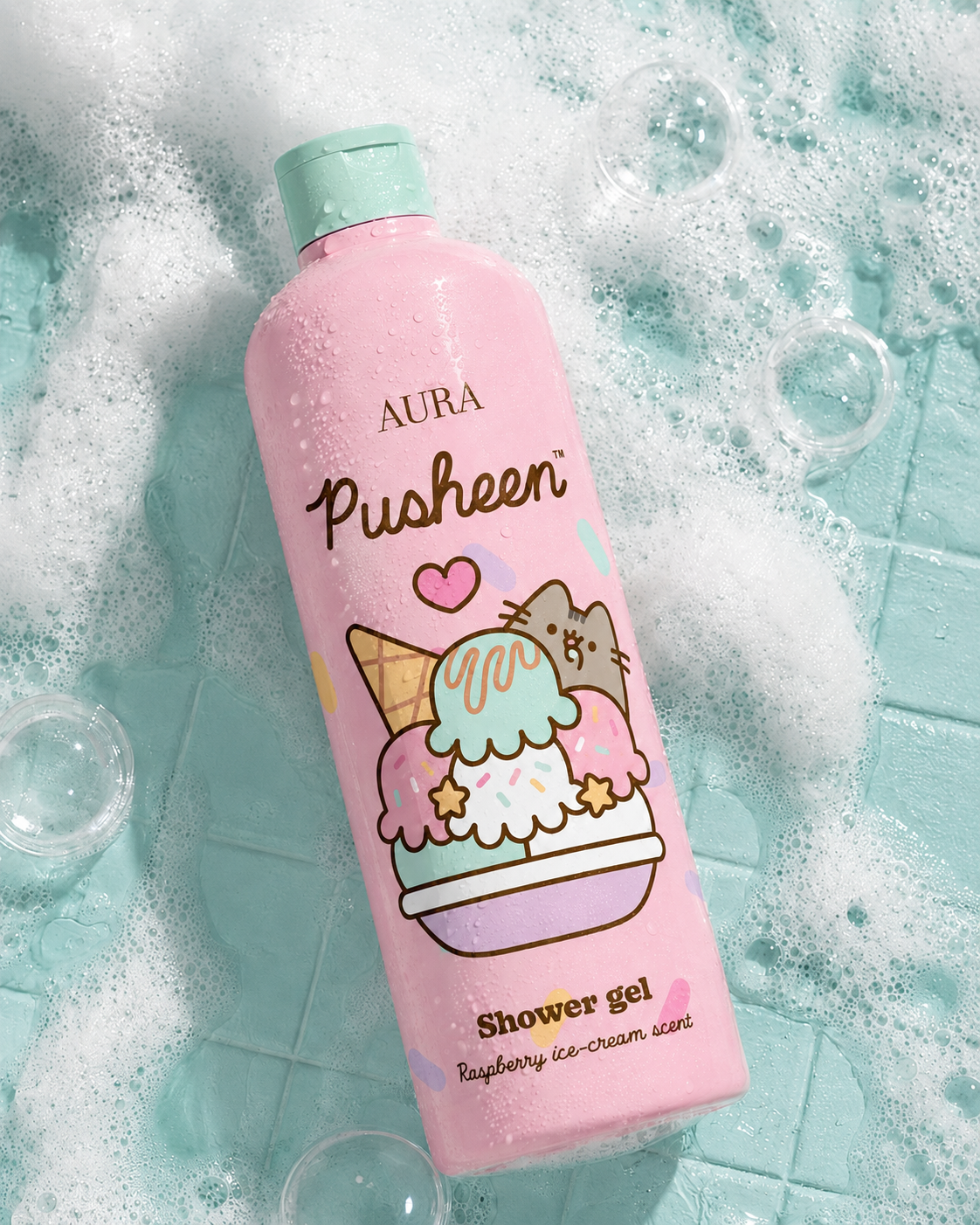 Raspberry Ice Cream Shower Gel 500 ml