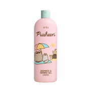 Szampon i żel pod prysznic 2w1 Truskawka różowy 500 ml