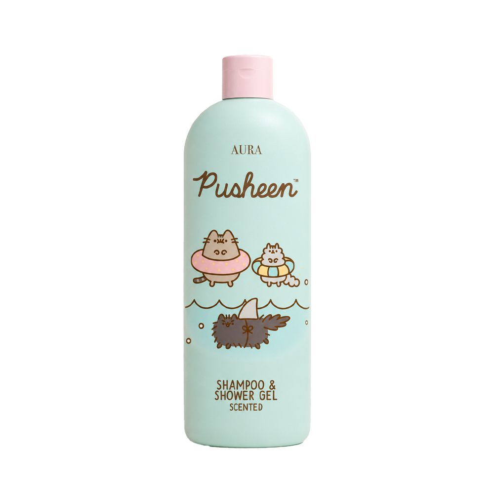 2-in-1 Strawberry Mint Shampoo and Shower Gel 500ml