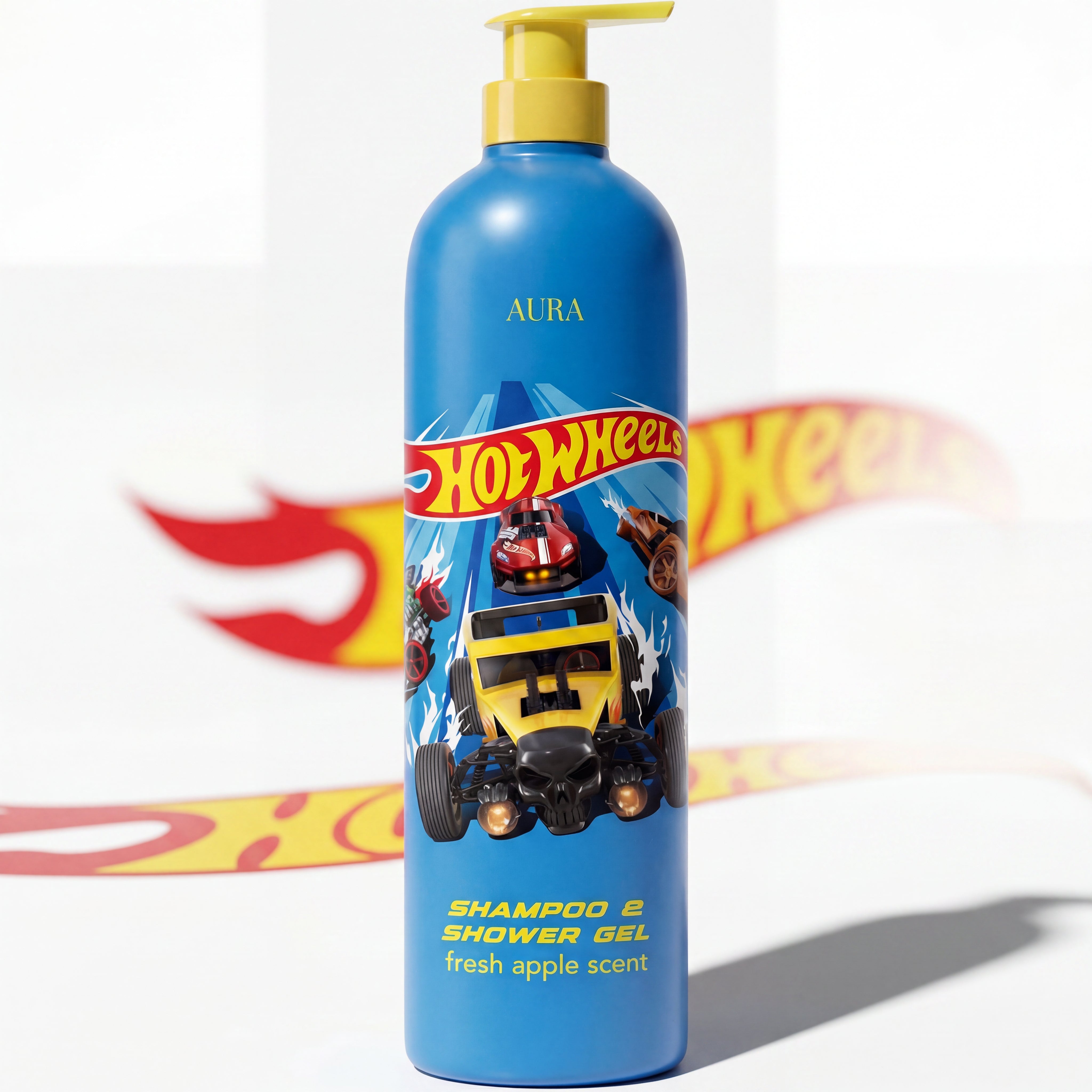 2-in-1 Shampoo and Shower Gel Green Apple 1000 ml