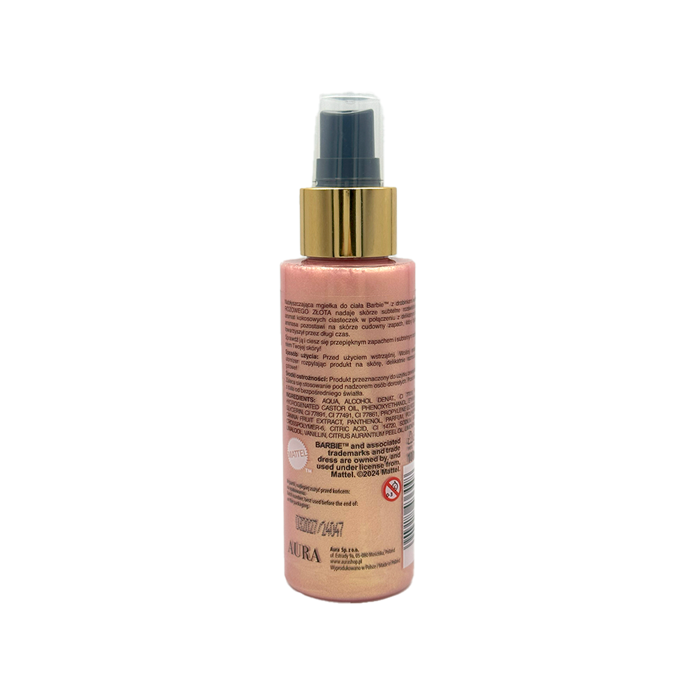 Shimmering body and hair mist 100 ml