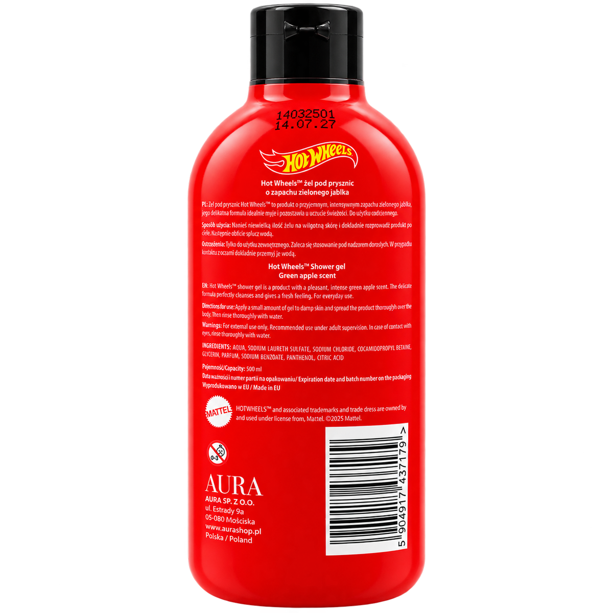 Shower gel Green Apple 500 ml