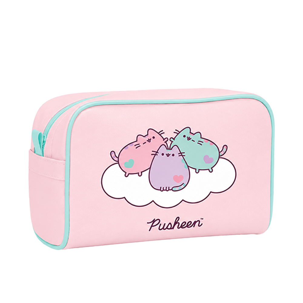 Tropical set: cosmetic bag + Papaya gel 200 ml + bath bomb 50 g