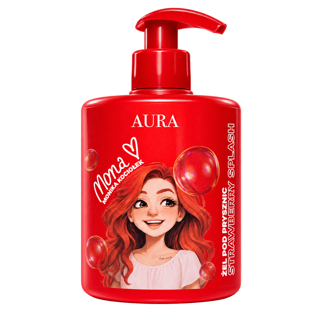 Strawberry Shower Gel 500 ml Strawberry Splash