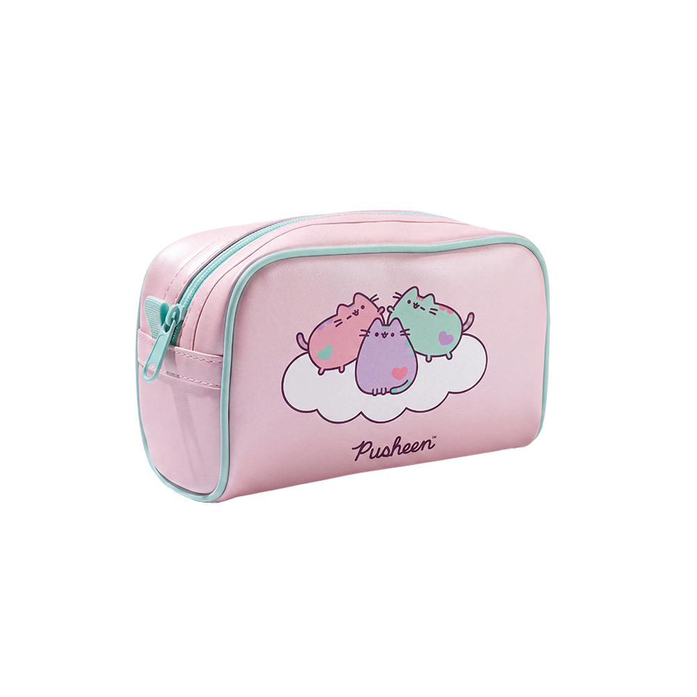 Toiletry bag 3 Cats pink 19 × 9 × 11 cm