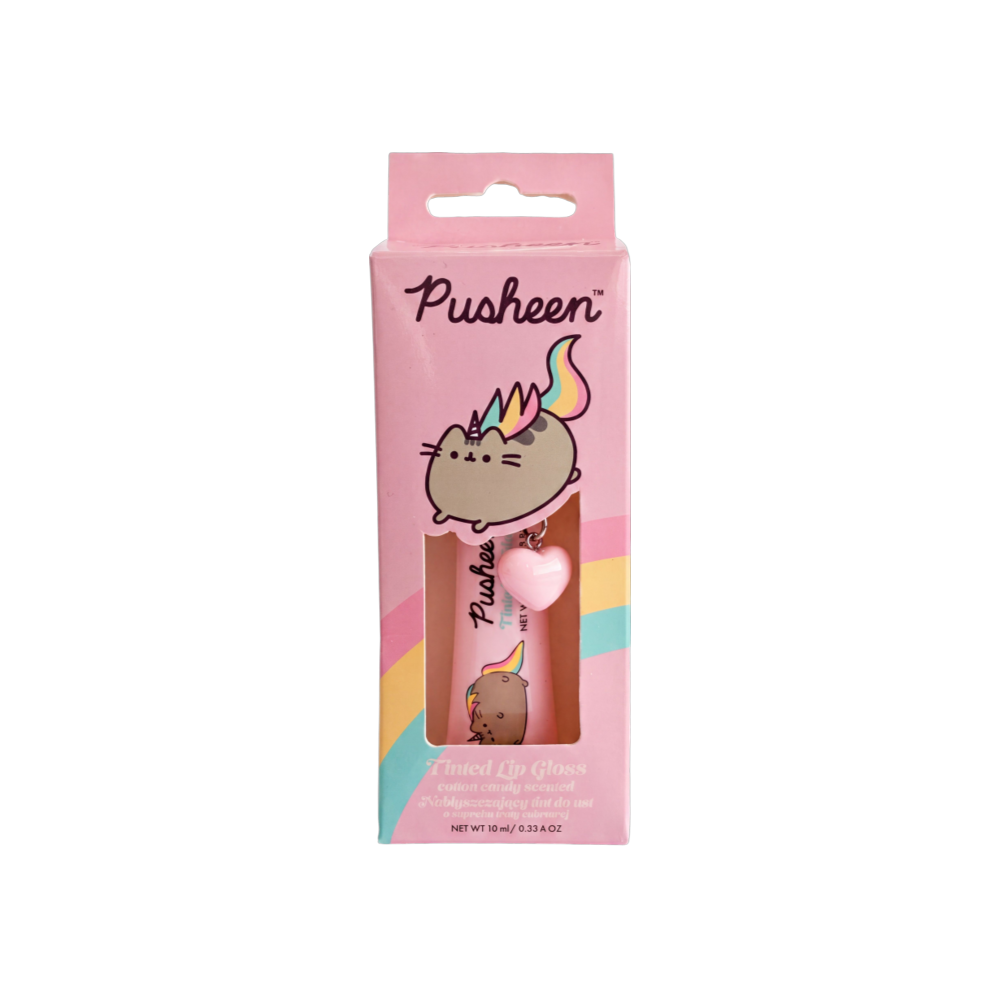 Heart charm lip gloss 10ml