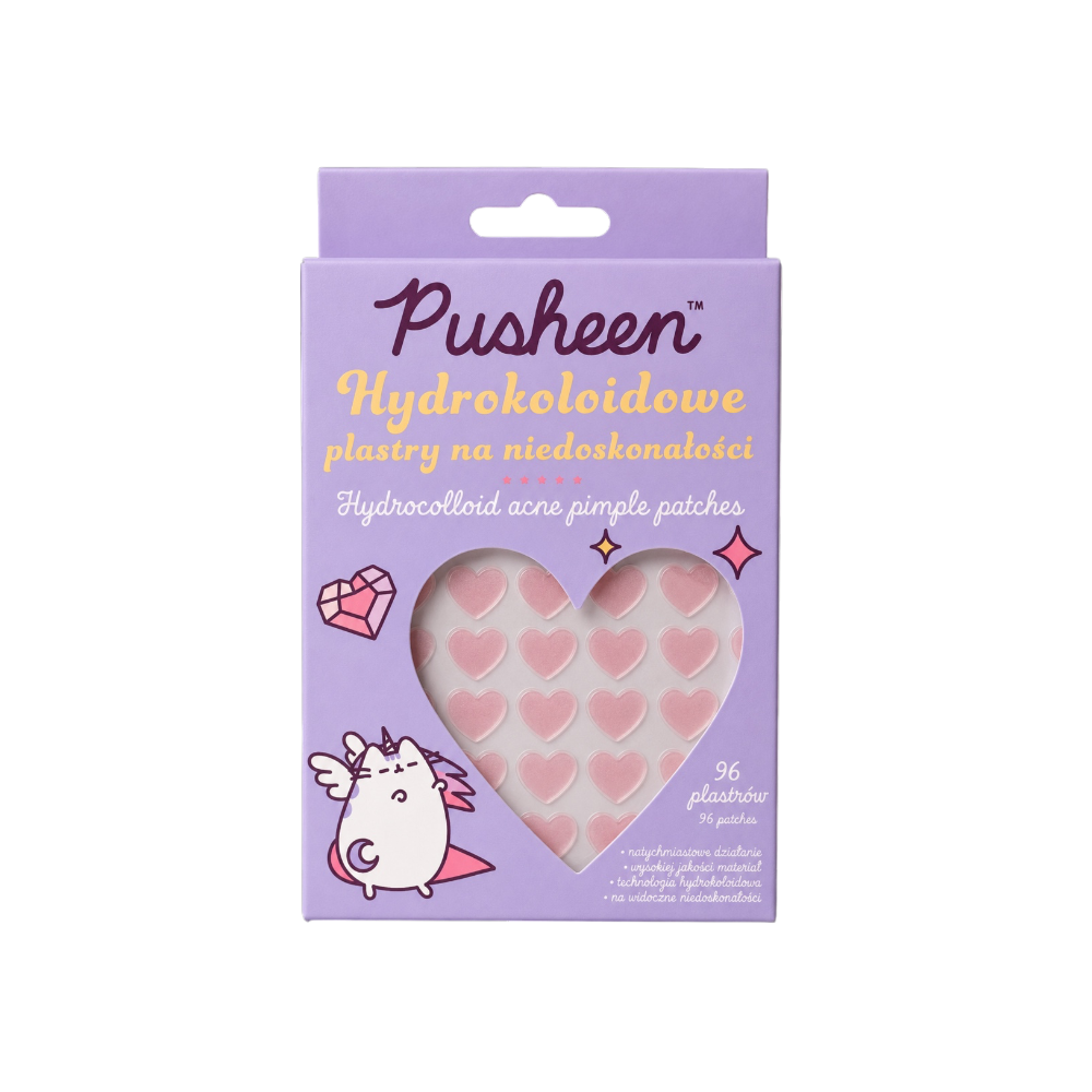 Heart-shaped pimple patches 96 pcs