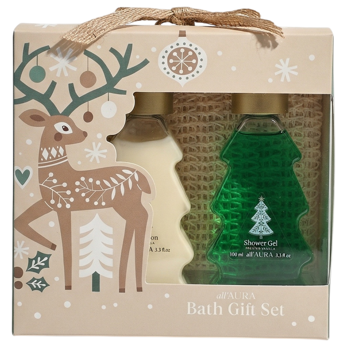 Świąteczny zestaw kąpielowy Essential Bath Trio