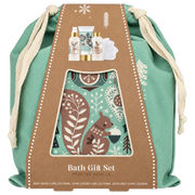 Świąteczny zestaw kąpielowy w kosmetyczce