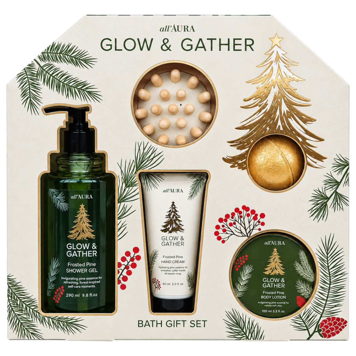 Luksusowy zestaw kąpielowy Luxury Bath Kit – wariant B