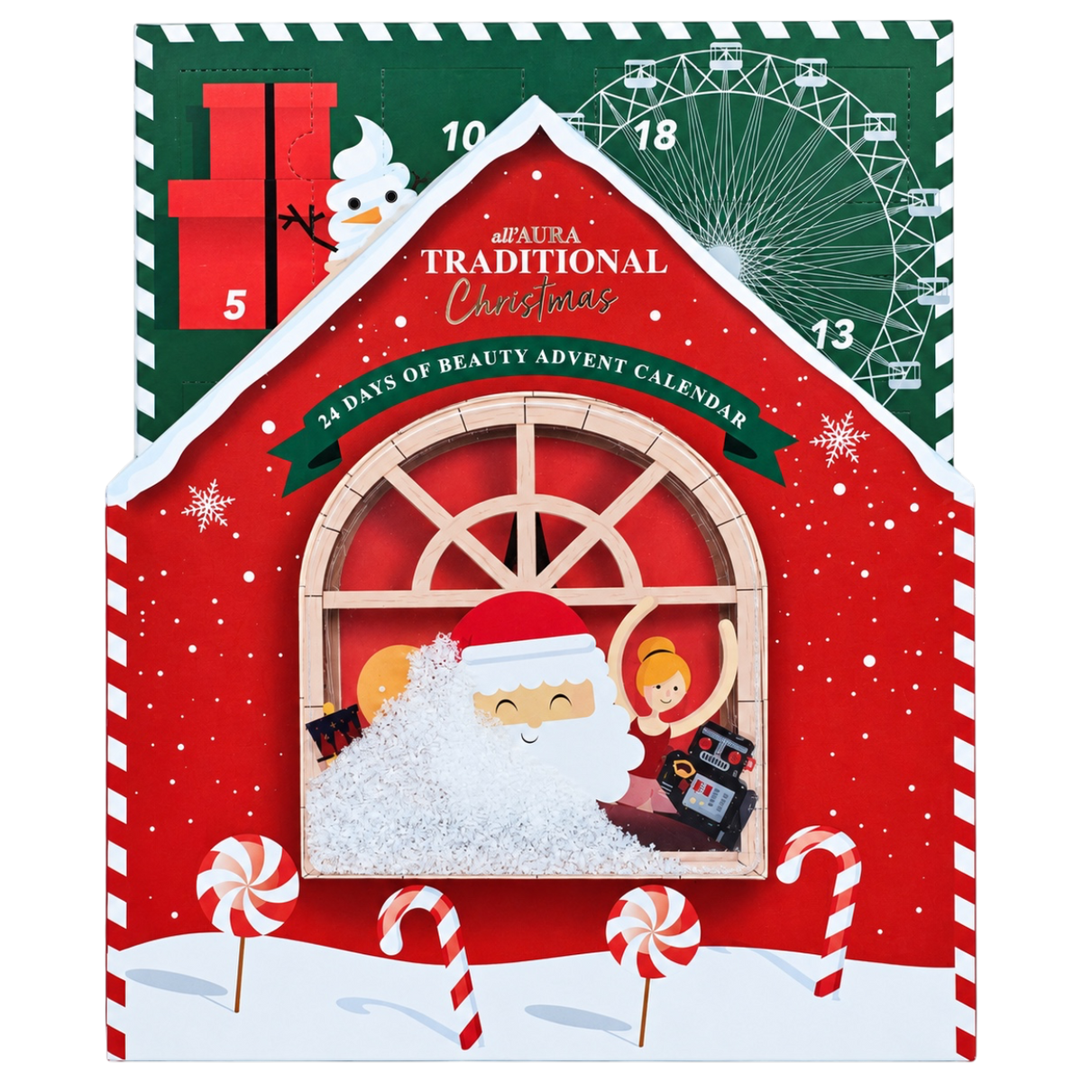 Kalendarz adwentowy z kosmetykami 24 dni – Traditional Christmas A