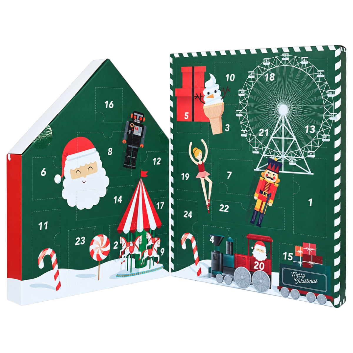 Kalendarz adwentowy z kosmetykami 24 dni – Traditional Christmas A