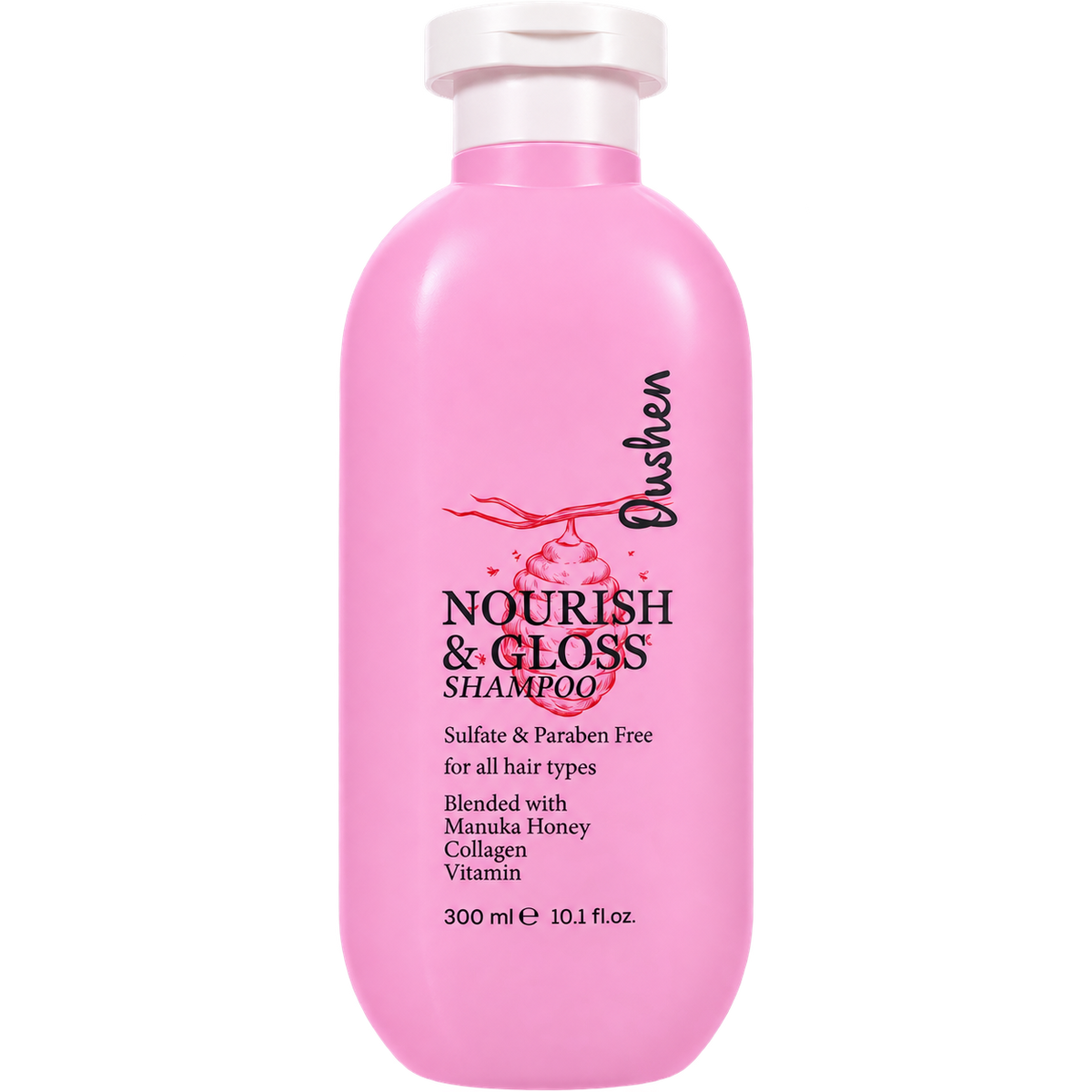 Szampon do suchej skóry głowy i przetłuszczających się włosów 300 ml Nourish & Gloss