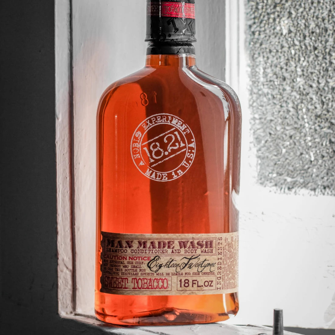Szampon, odżywka i żel pod prysznic 3w1 Sweet Tobacco 532 ml Wash