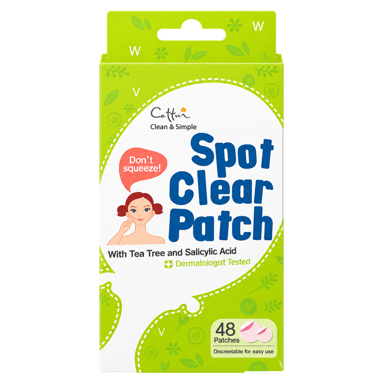 Spot Clear Patch for blemishes 48 pcs.