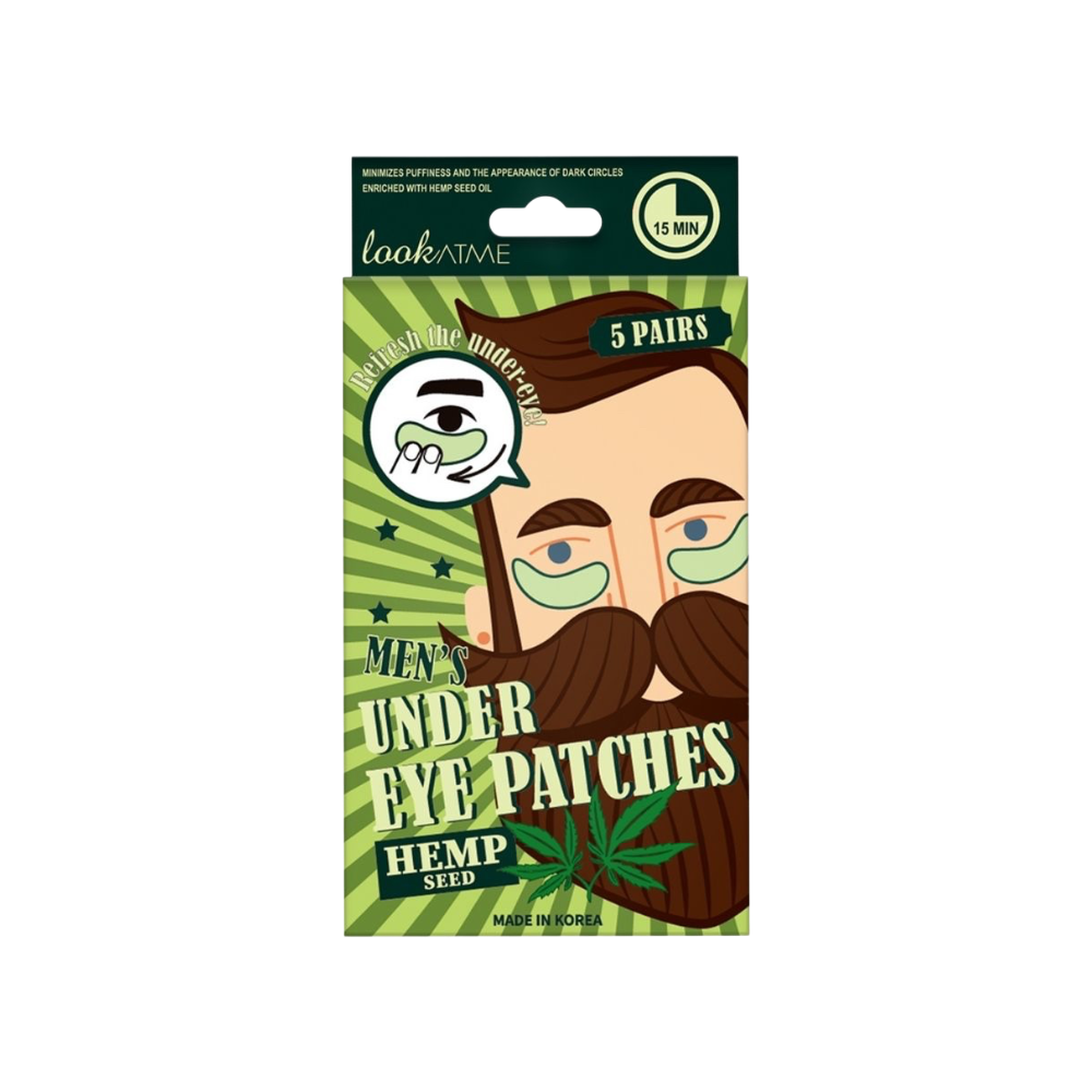 Płatki pod oczy dla mężczyzn Hemp Seed Men’s Under Eye Patches