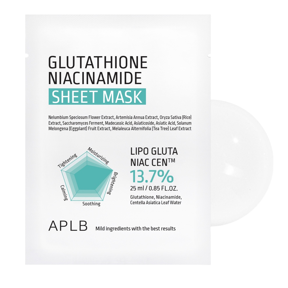 Maseczka w płachcie Glutathione Niacinamide Sheet Mask