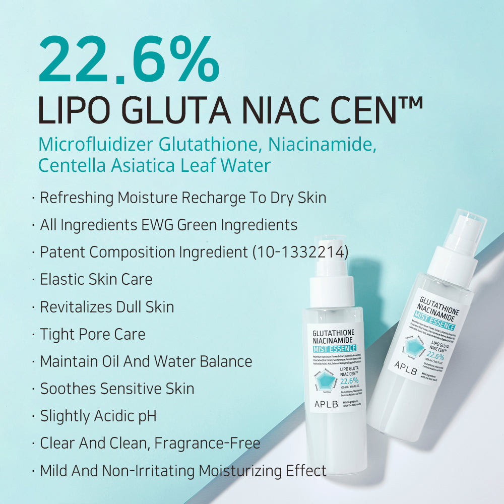 Esencja w mgiełce Glutathione Niacinamide Mist Essence