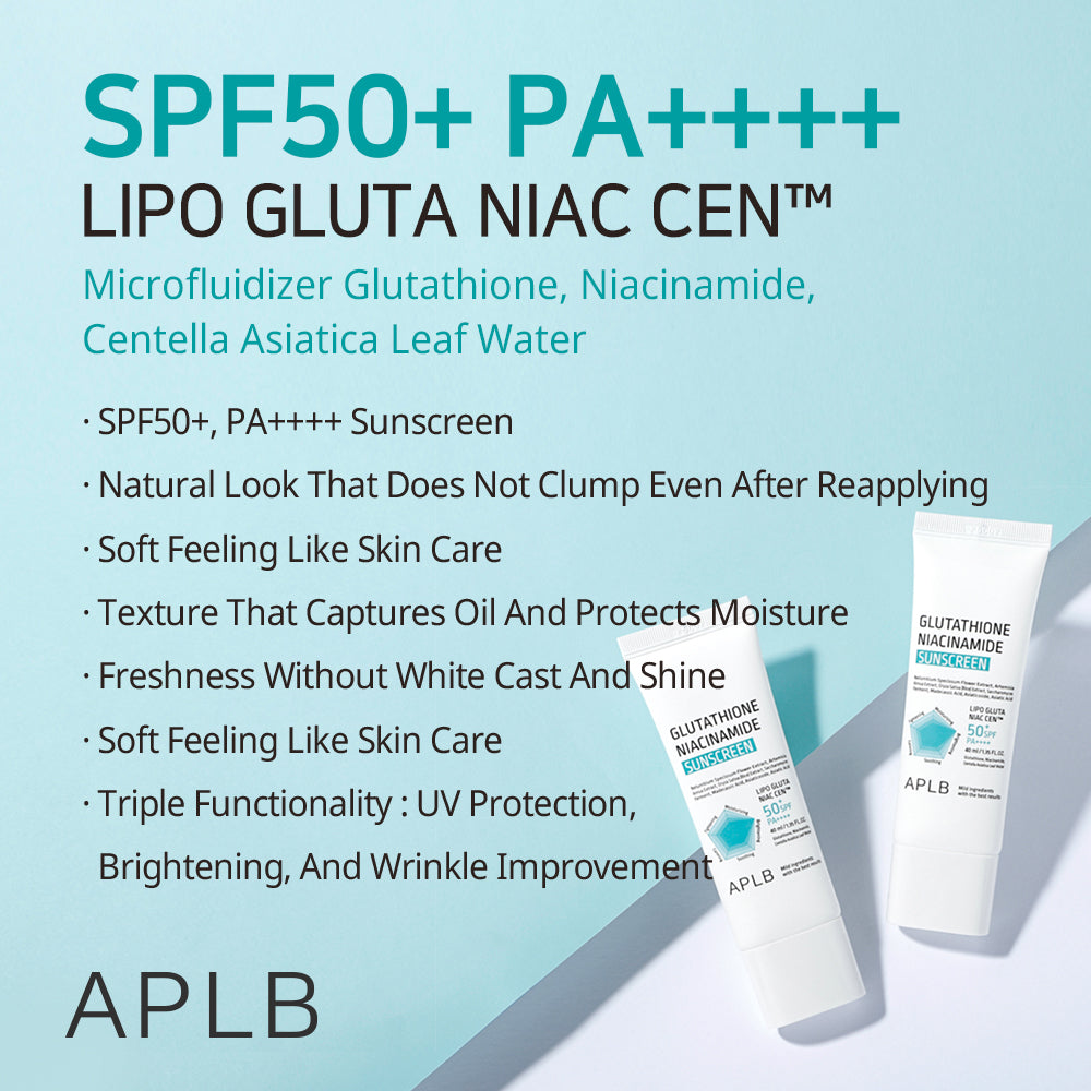 Krem z filtrem Glutathione Niacinamide Sunscreen