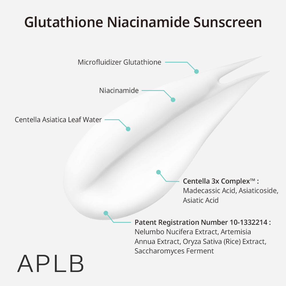 Krem z filtrem Glutathione Niacinamide Sunscreen