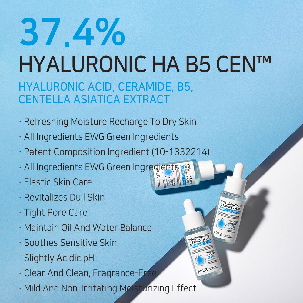 Hyaluronic Acid Ceramide HA B5 Ampoule Serum for face