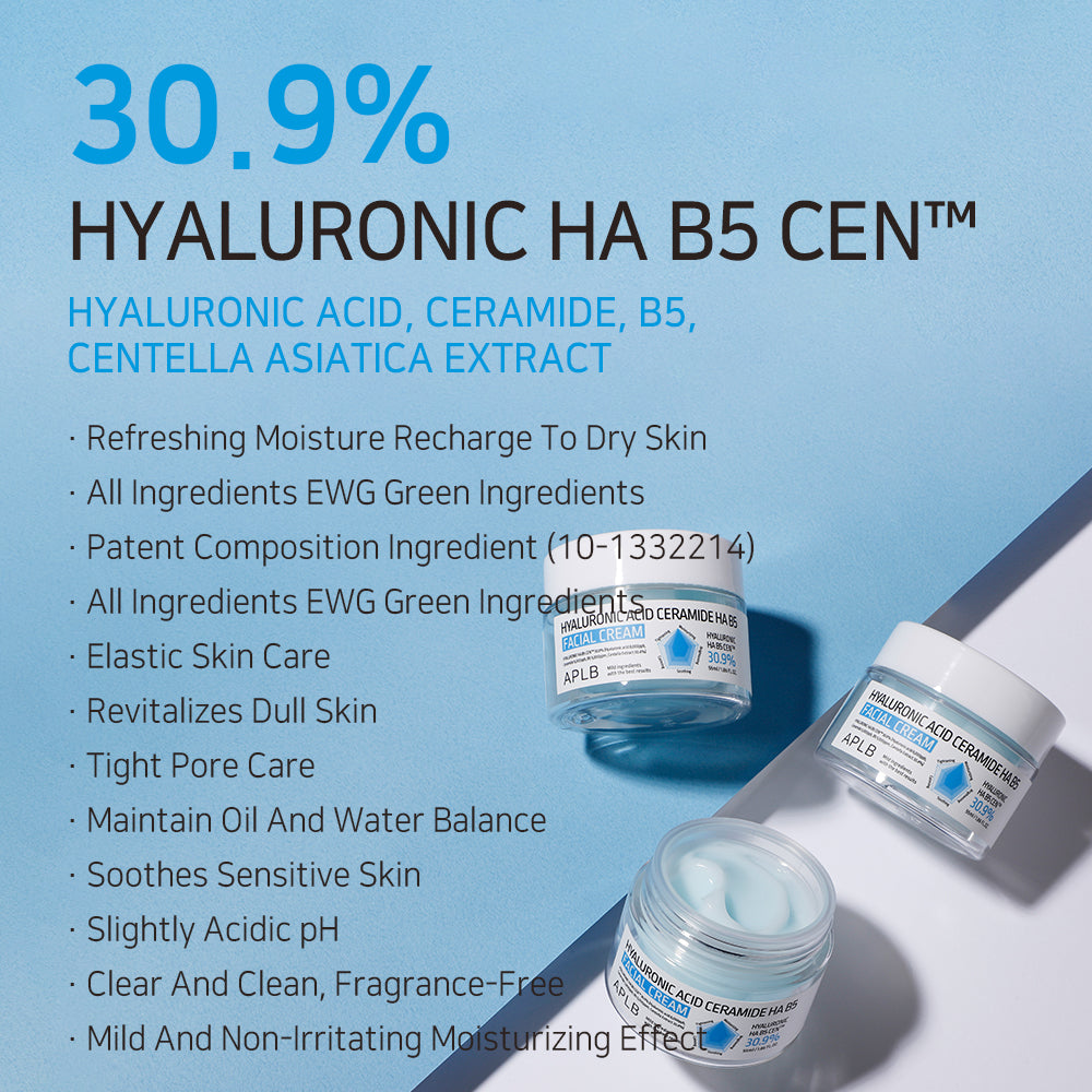 Krem do twarzy Hyaluronic Acid Ceramide HA B5 Facial Cream