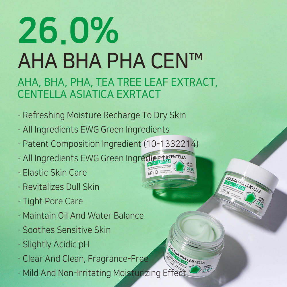 Krem do twarzy AHA BHA PHA Centella Facial Cream