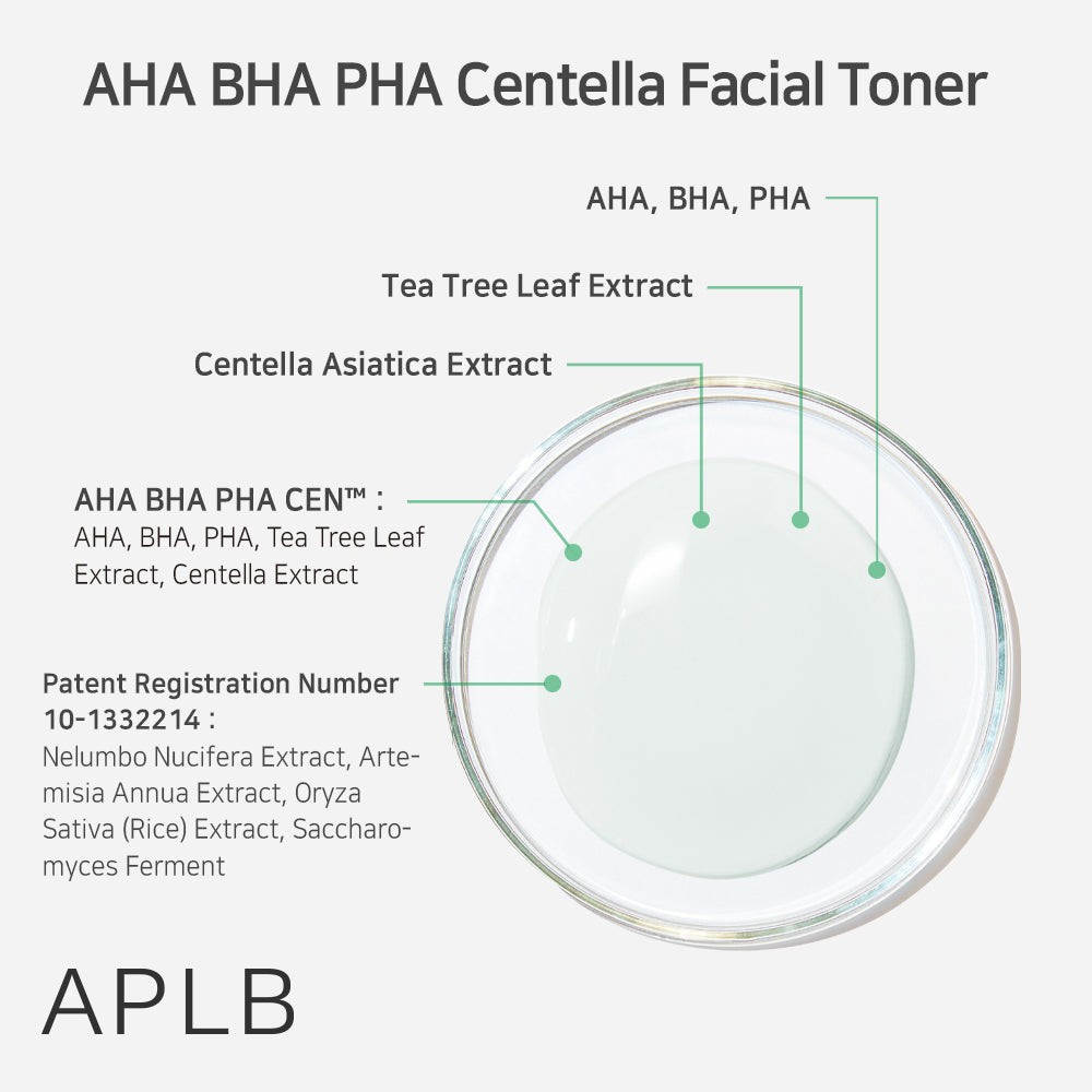 Tonik do twarzy AHA BHA PHA Centella Facial Toner