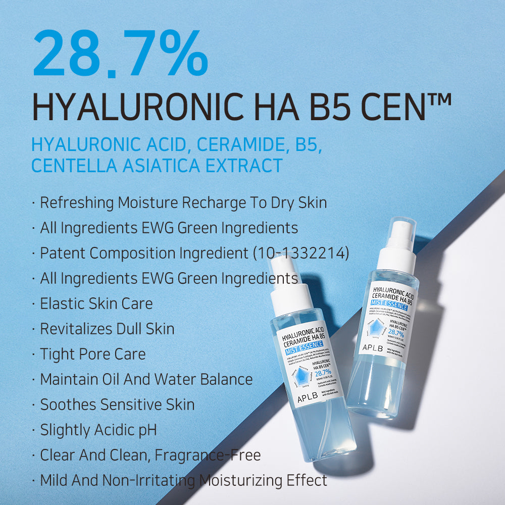 Esencja w mgiełce Hyaluronic Acid Ceramide HA B5 Mist Essence