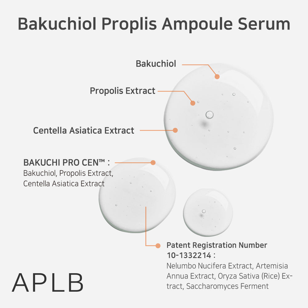 Face serum Bakuchiol Propolis Ampoule Serum