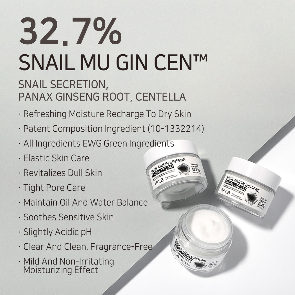 Krem do twarzy Snail Mucin Ginseng Facial Cream