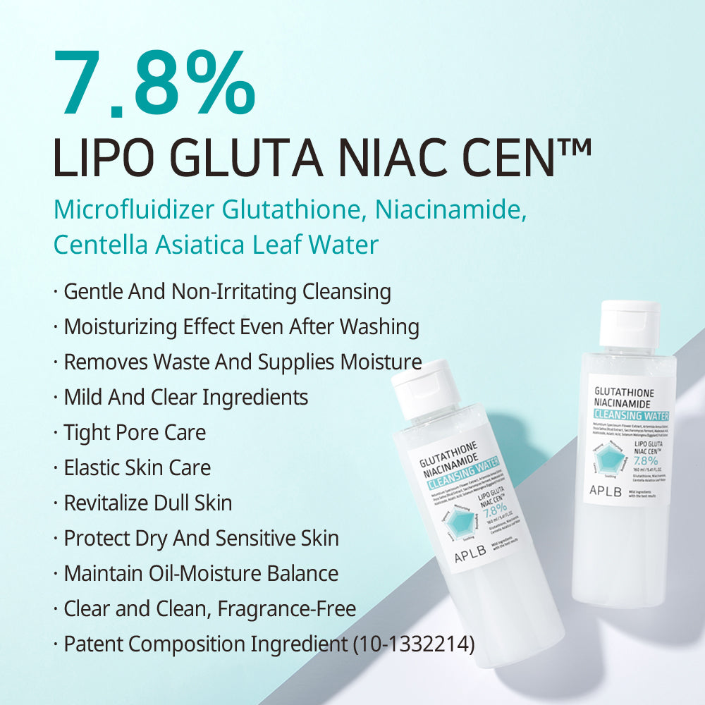 Woda oczyszczająca Glutathione Niacinamide Cleansing Water