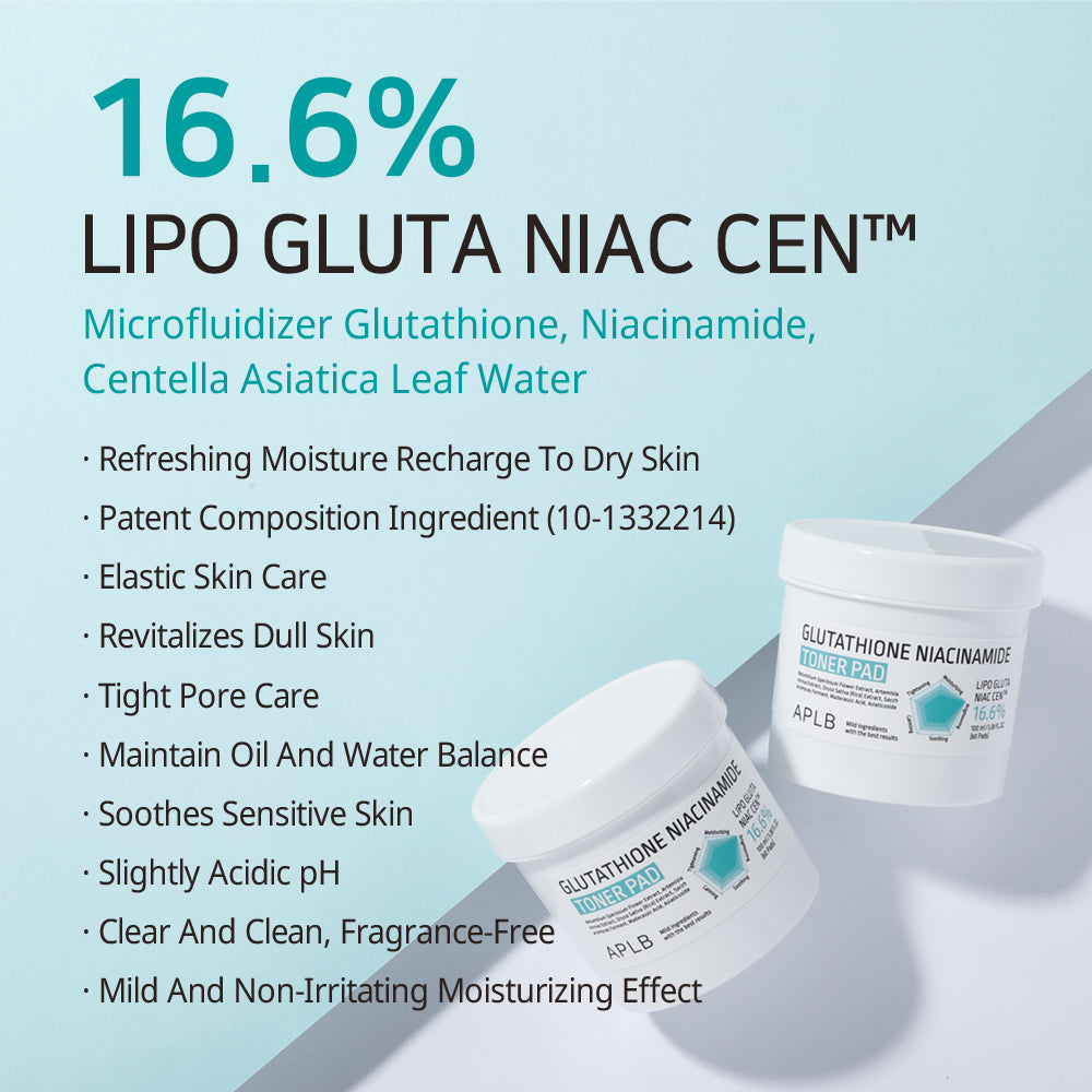 Płatki tonizujące Glutathione Niacinamide Toner Pad