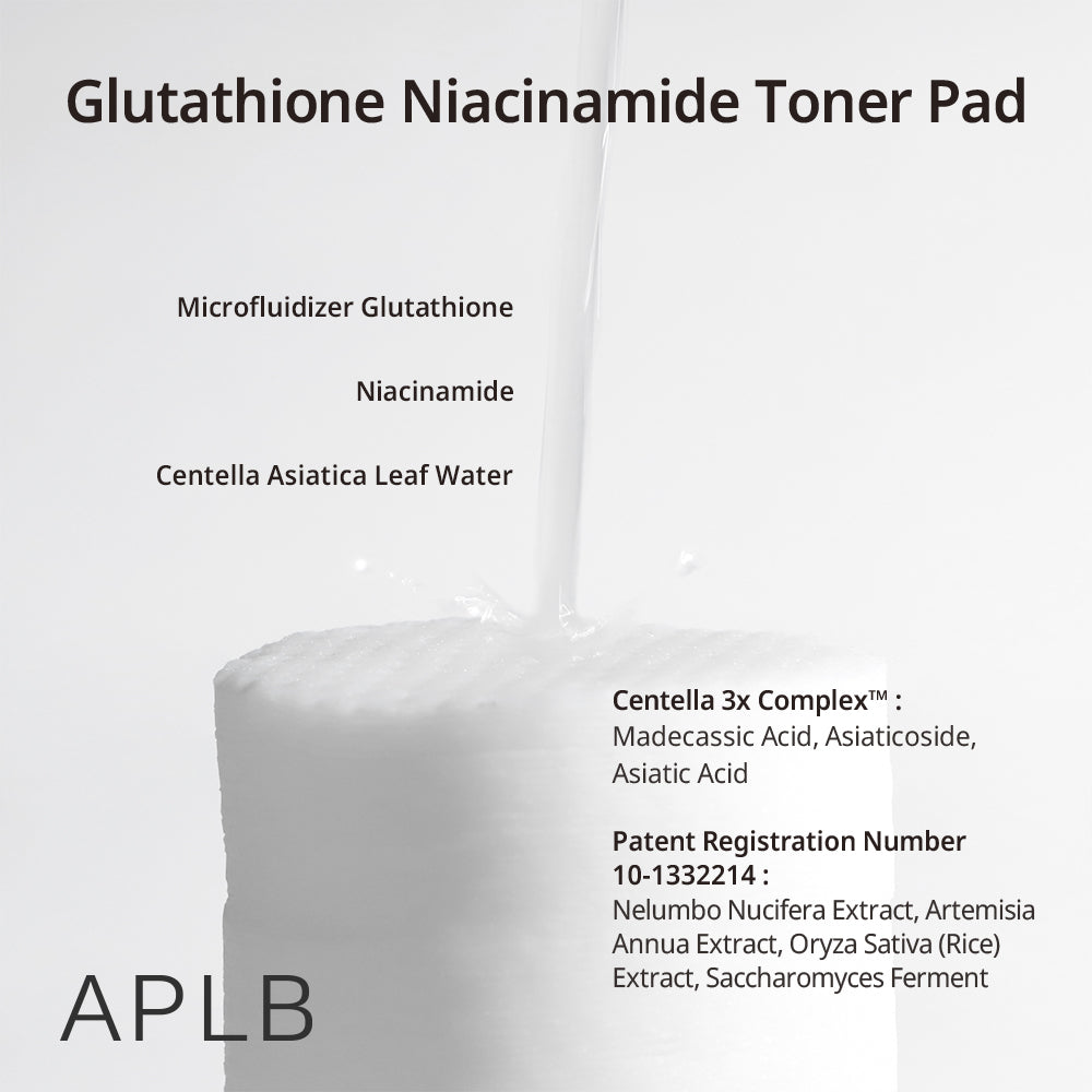 Płatki tonizujące Glutathione Niacinamide Toner Pad