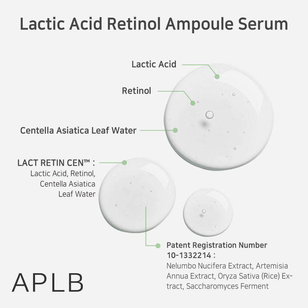 Serum do twarzy Lactic Acid Retinol Ampoule Serum