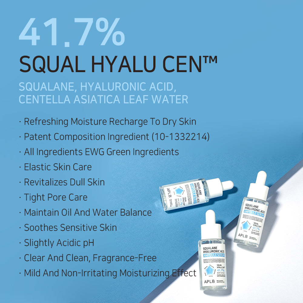 Serum do twarzy Squalane Hyaluronic Acid Ampoule Serum