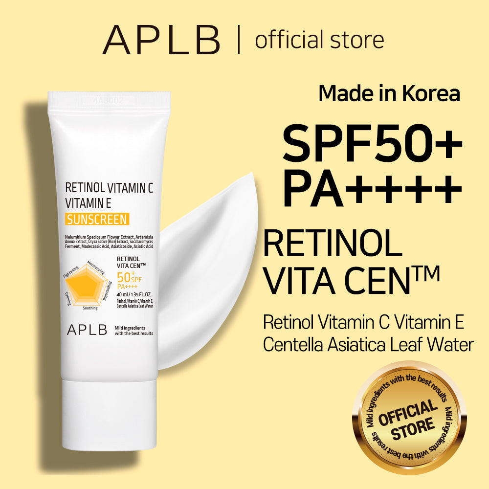 Retinol Vitamin C Vitamin E Sunscreen