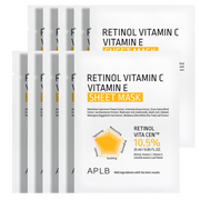 Maseczka w płachcie Retinol Vitamin C Vitamin E Sheet Mask 10 pcs.