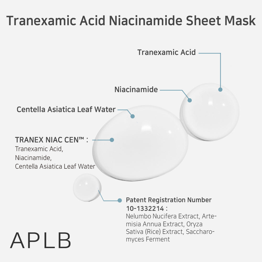 Tranexamic Acid Niacinamide Sheet Mask 10 pcs.