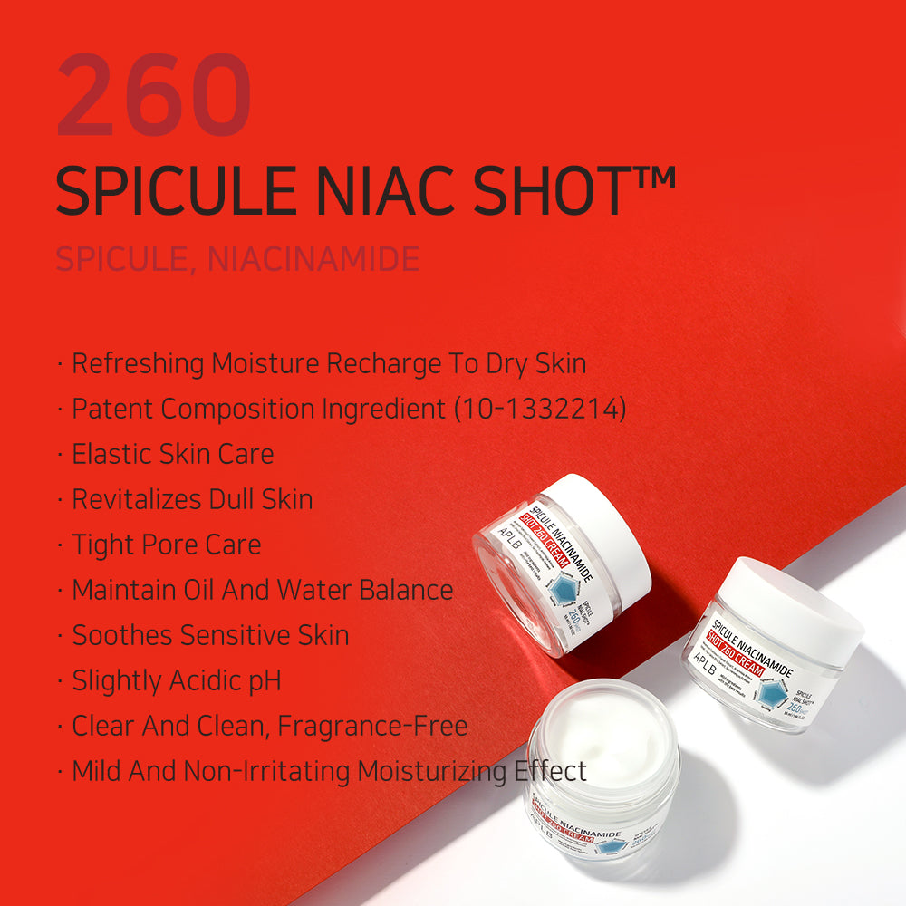 Spicule Niacinamide Shot 260 Face Cream