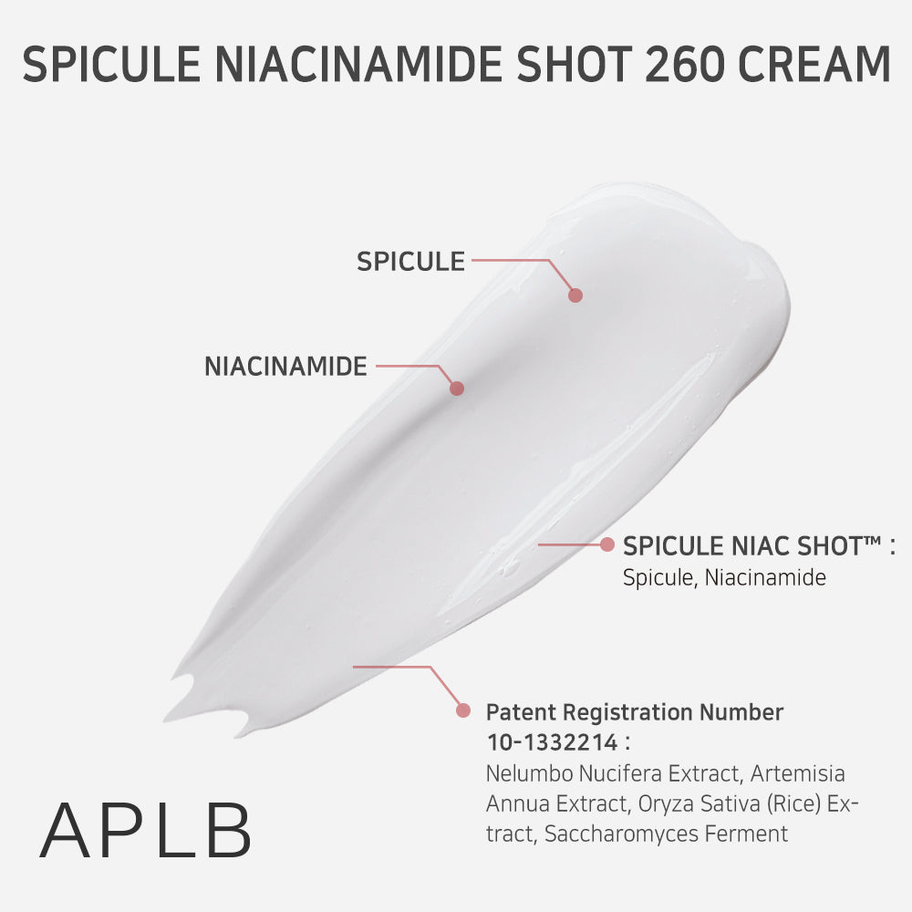 Spicule Niacinamide Shot 260 Face Cream