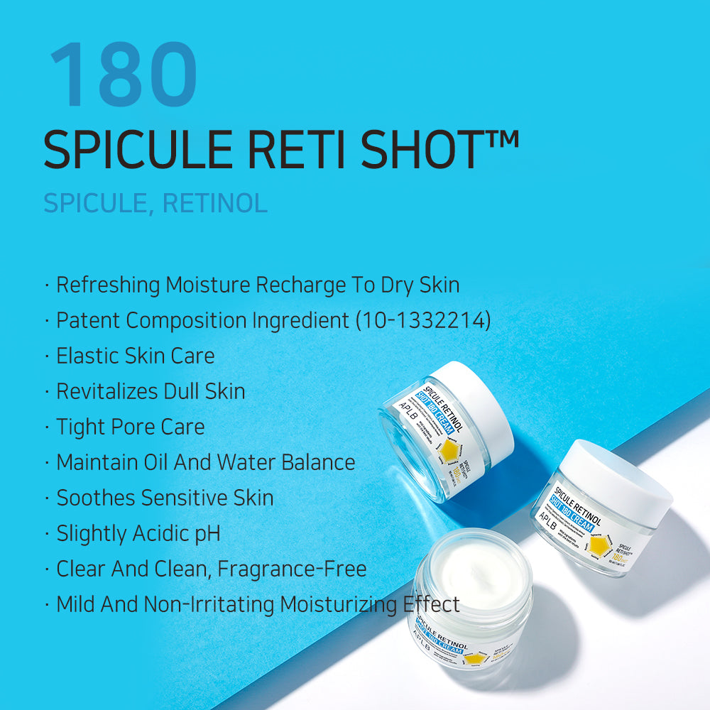 Spicule Retinol Shot 180 Facial Cream