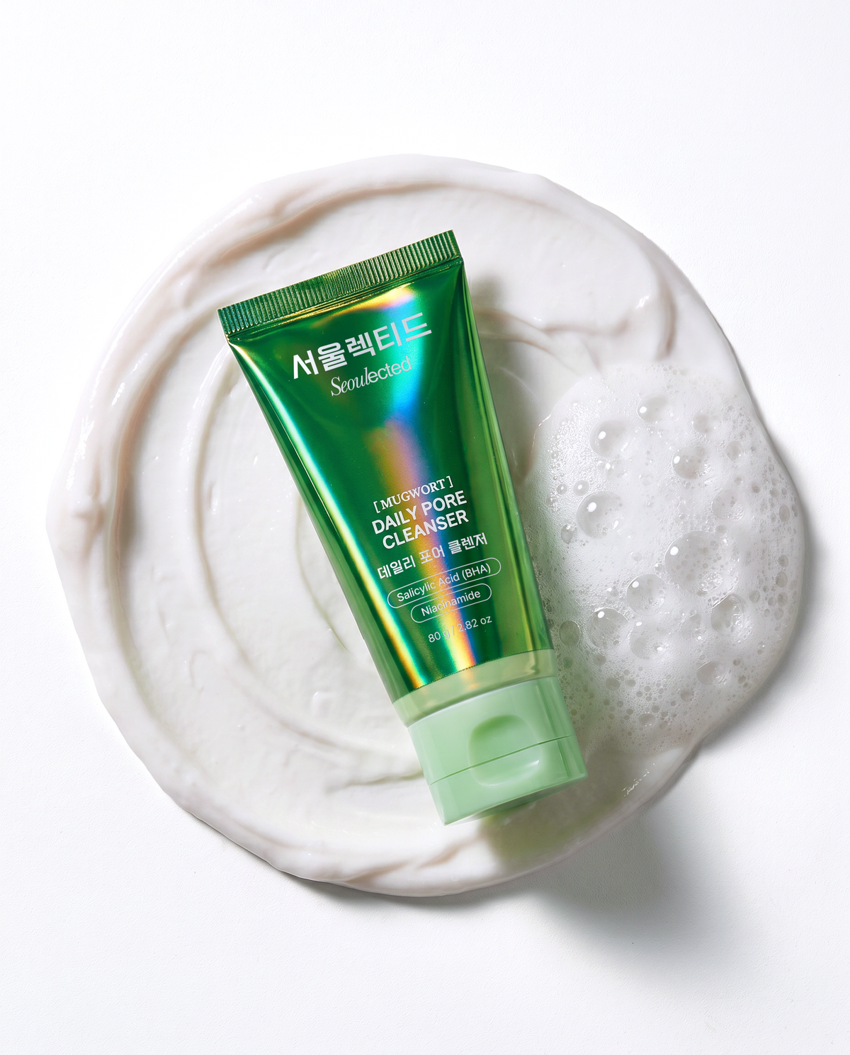 Kremowy żel oczyszczający do twarzy Mugwort Daily Pore Cleanser 80 g