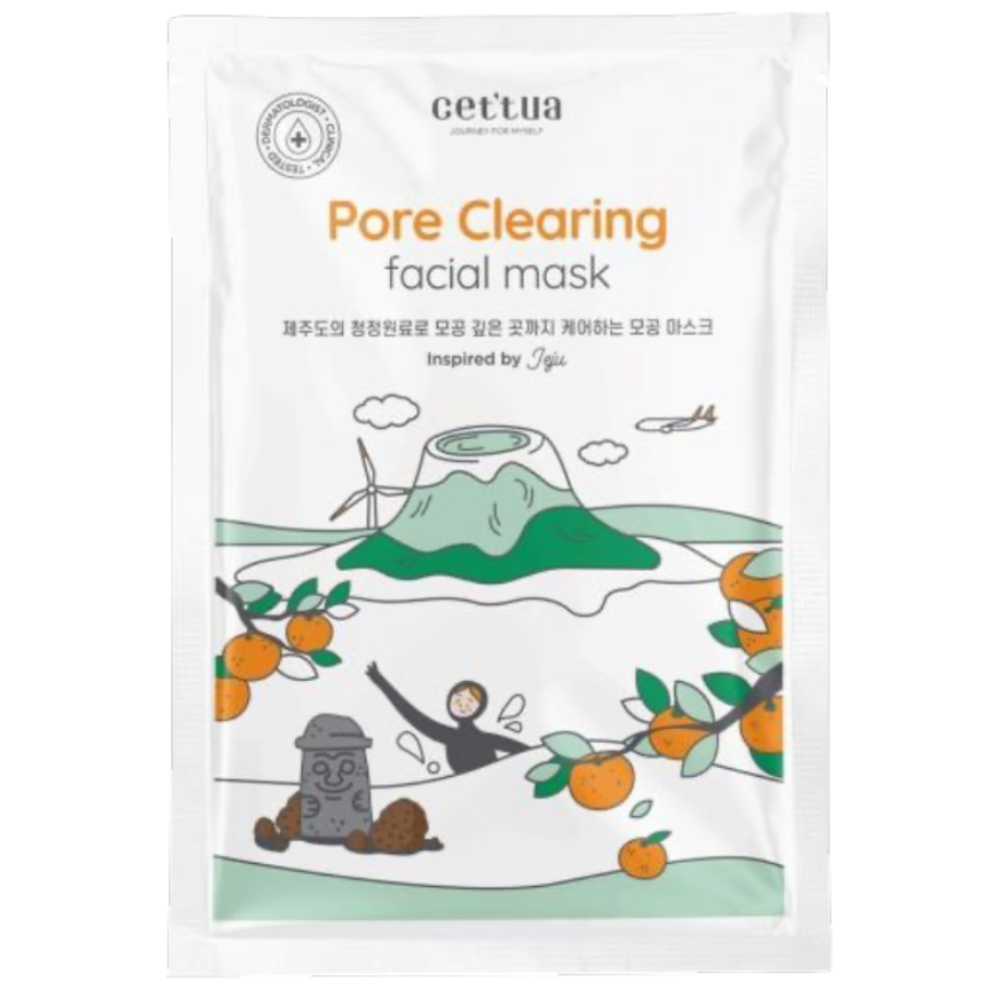 Maska oczyszczająca w płachcie 20 g Pore Cleaning Facial