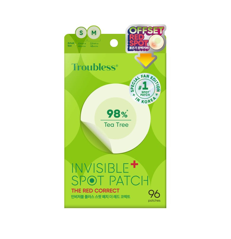 96 pcs. Invisible Plus Spot Patch The Red Correct